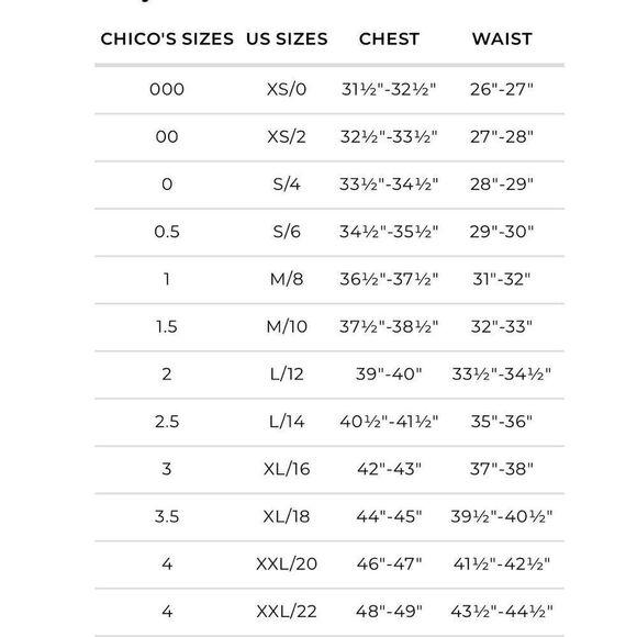 Chicos size 2 - Picture 15 of 15